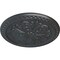 Ekena Millwork Emeryville Ceiling Medallion, Hand-Painted Pewter, 16 7/8"OD x 5/8"P CM16ERPES - alternate 4